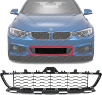 Front Bumper Center Grille Primed Without Active Cruise Control Direct Replacement Compatible With 2014-2020 BMW 4-Series BM1036148 51118054503