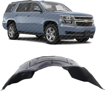 Front Fender Liner Right Passenger Side Direct Replacement Compatible With 2015-2020 Chevrolet Tahoe/Suburban GM1249243 22806317-PFM
