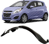 Front Fender Liner Left Driver Side Direct Replacement Compatible With 2013-2015 Chevrolet Spark GM1248299 95238346