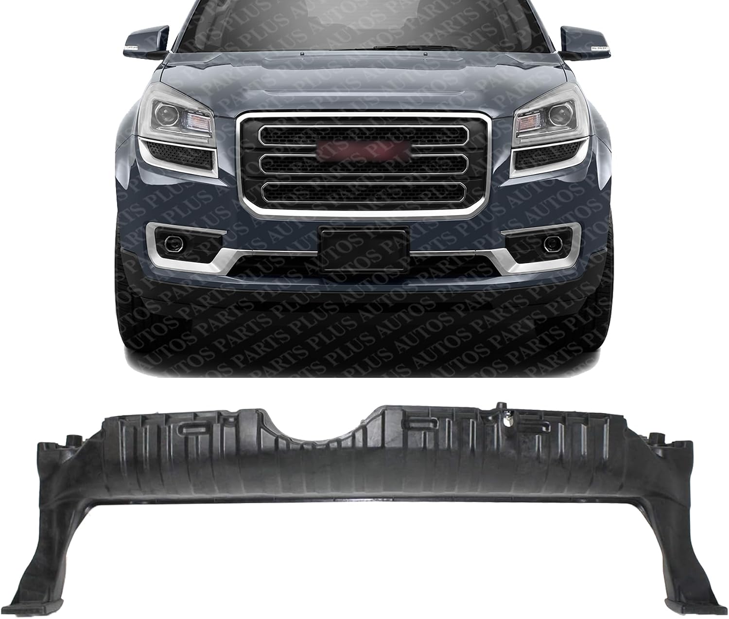 Front Bumper Upper Retainer Plastic Direct Replacement Compatible With 2013-2016 GMC Acadia / 2017 Limited GM1041129 20986169