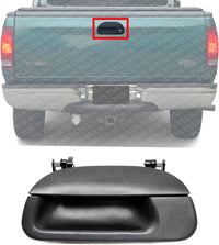 Rear Tailgate Handle Textured Plastic Without Key Hole Direct Replacement Compatible with 1997-2007 Ford F- Series FO1915114 1L3Z9943400BAA