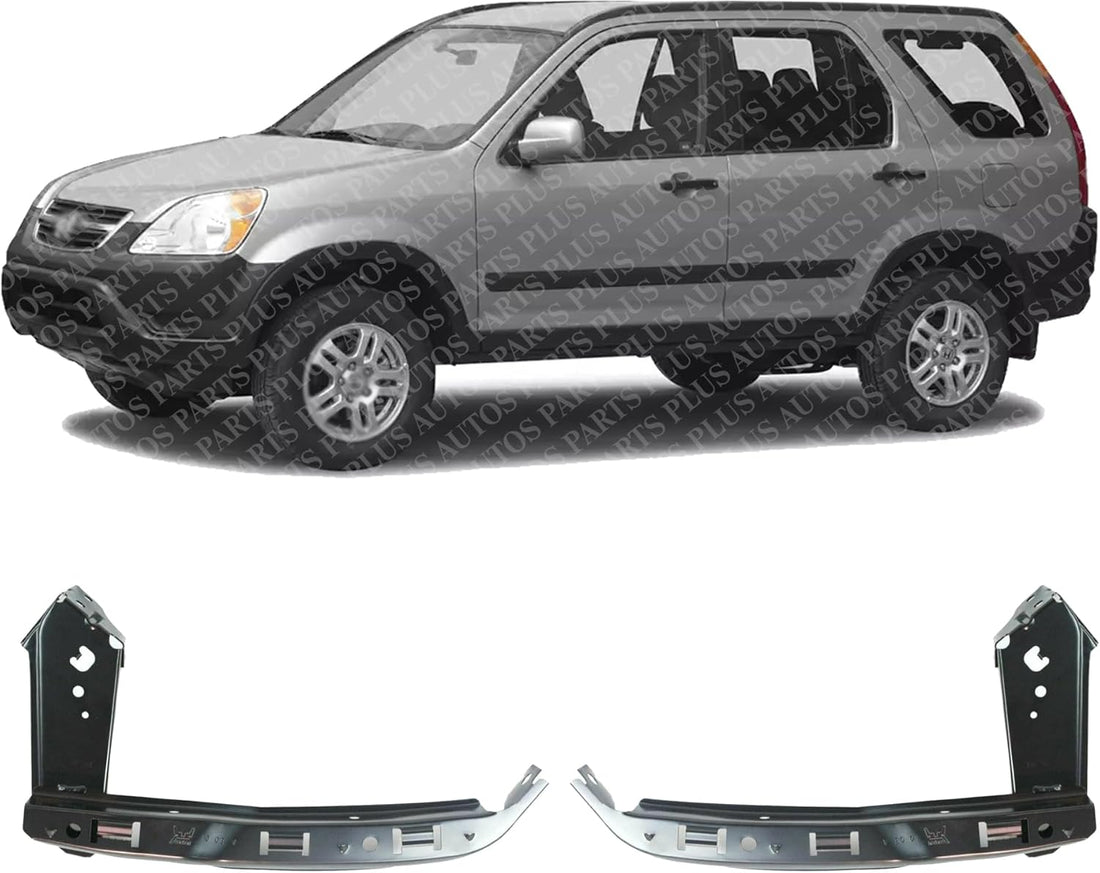 Set Of 2 Front Bumper Upper Retainer Left Driver & Right Passenger Side Direct Replacement Compatible With 2002-2004 Honda CR-V HO1027103 HO1026103 71140S9A000 71145S9A000