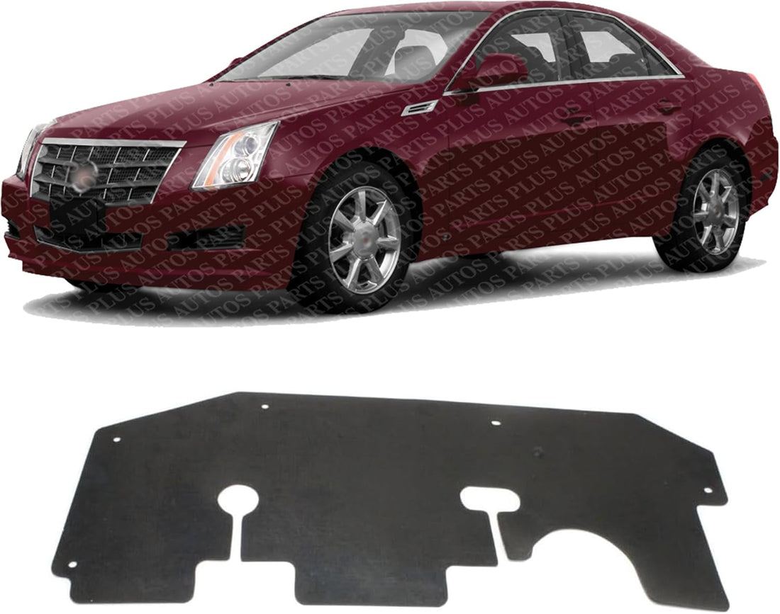 Front Fender Liner Left=Right Side Direct Replacement Compatible With 2008-2011 Cadillac STS GM1250161 25898940