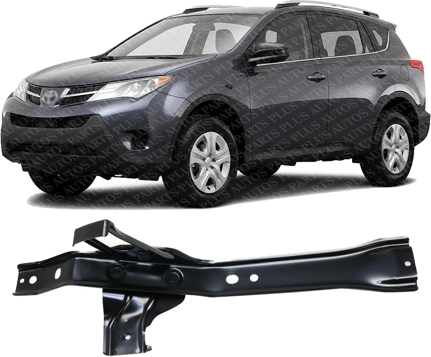 Front Bumper Stay Bracket Steel Direct Replacement Compatible With 2013-2015 Toyota RAV4 TO1041107 520850R030