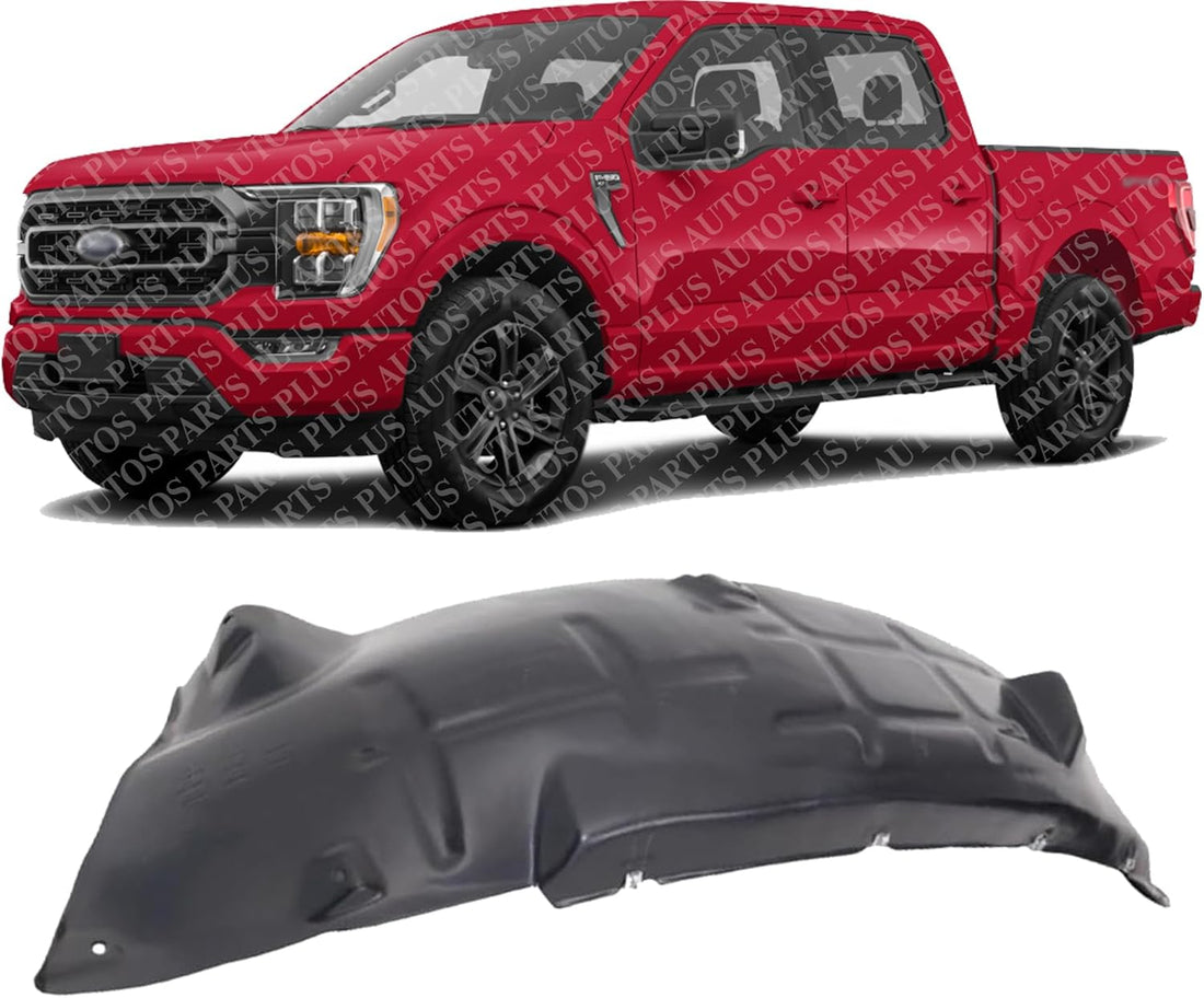 Front Fender Liner Left Driver Side Direct Replacement Compatible With 2021-2023 Ford F-150 FO1248212 ML3Z16103J