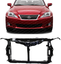 Front Radiator Support Assembly With Center Bar Direct Replacement Compatible With 2006-2015 IS250 / IS350 5320153113-PFM 5321753901