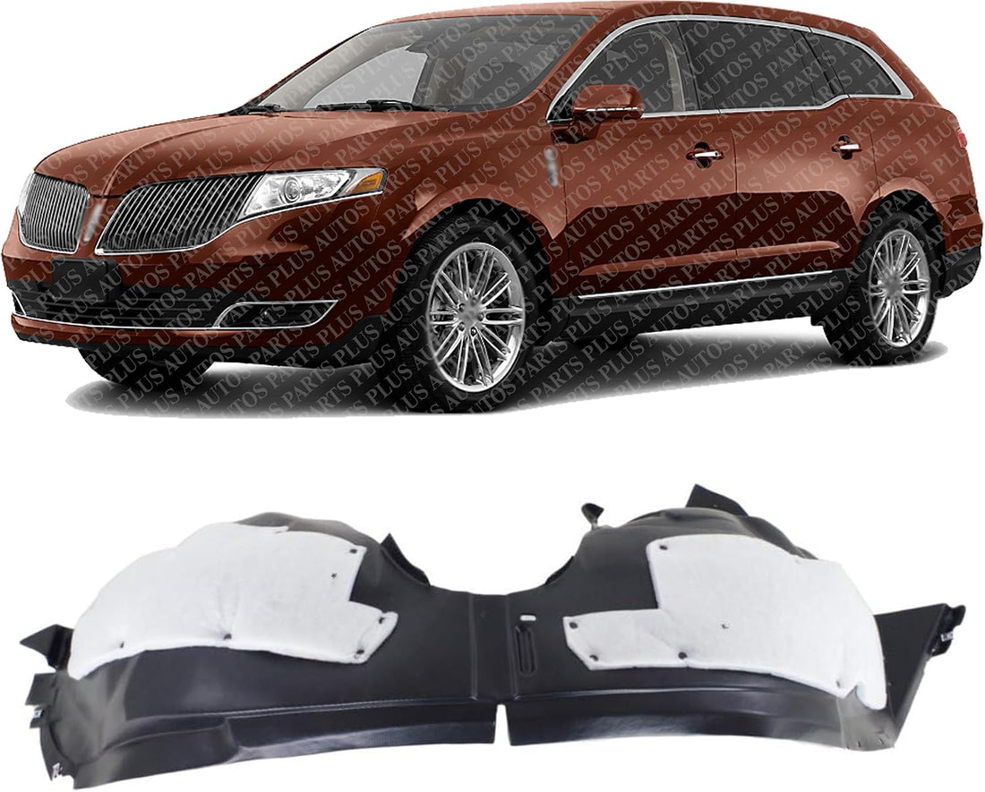 Front Fender Liner Left Driver Side Direct Replacement Compatible With 2013-2018 Lincoln MKT FO1248163 DE9Z16103A