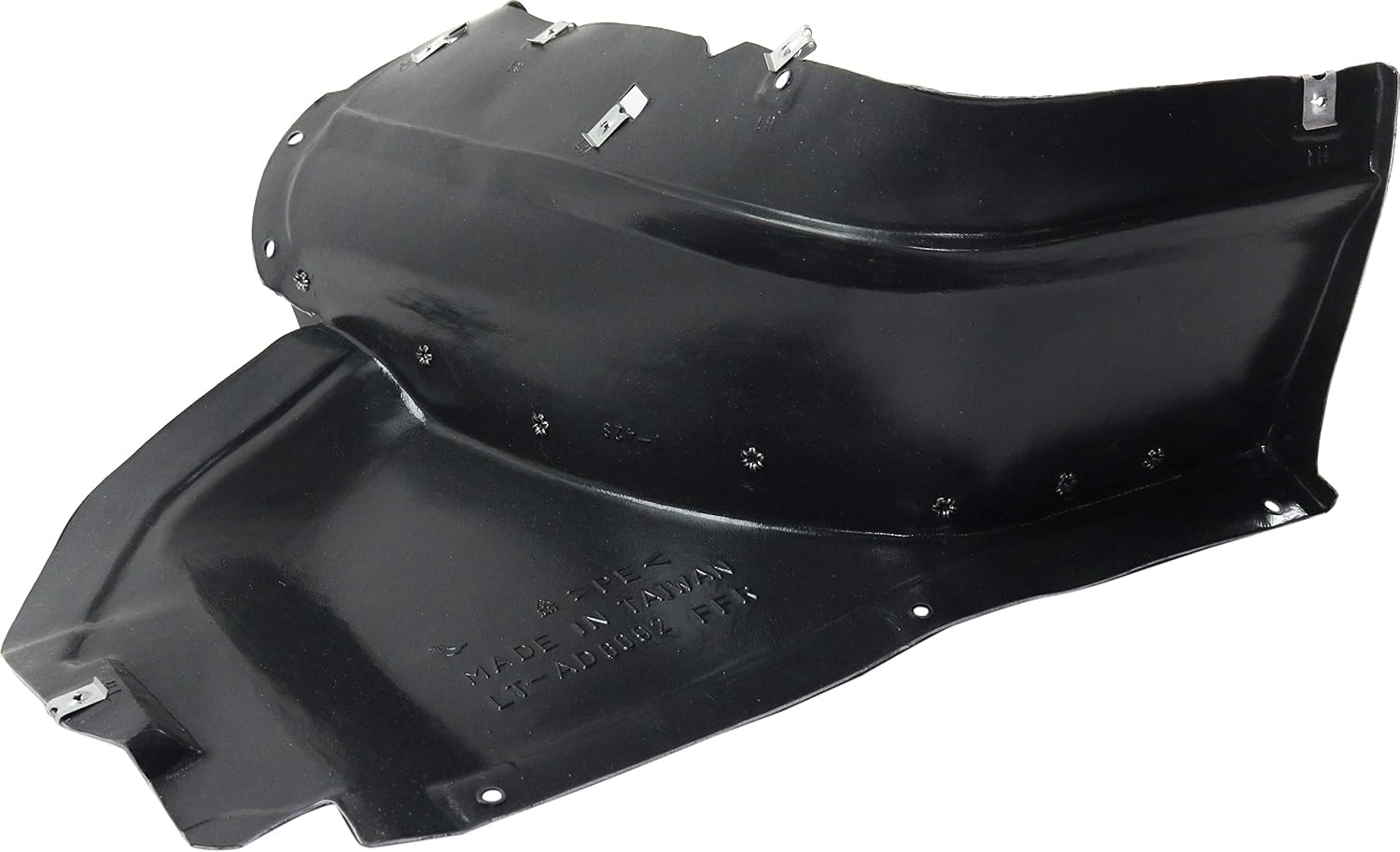 Front Section Fender Liner Right Passenger Side Direct Replacement Compatible With 2015-2018 Audi Q3 / Quattro AU1249139 8U0853888D
