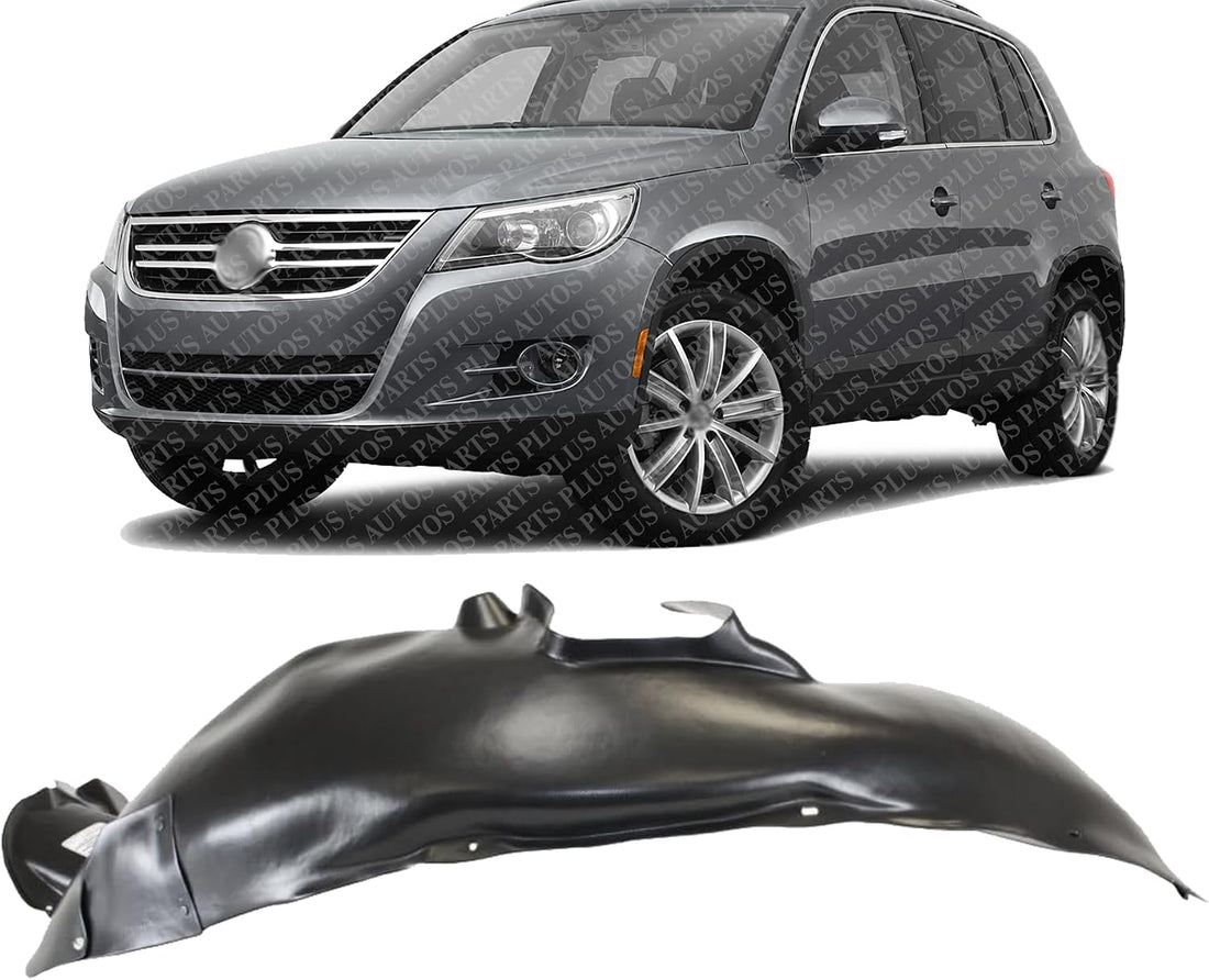 Front Fender Liner Left Driver Side Direct Replacement Compatible With 2009-2017 Volkswagen Tiguan / 2017-2018 Limited VW1248114 5N0805911C-PFM