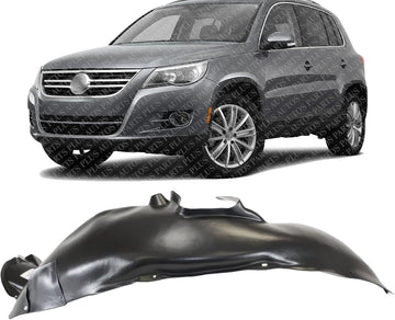 Front Fender Liner Left Driver Side Direct Replacement Compatible With 2009-2017 Volkswagen Tiguan / 2017-2018 Limited VW1248114 5N0805911C-PFM