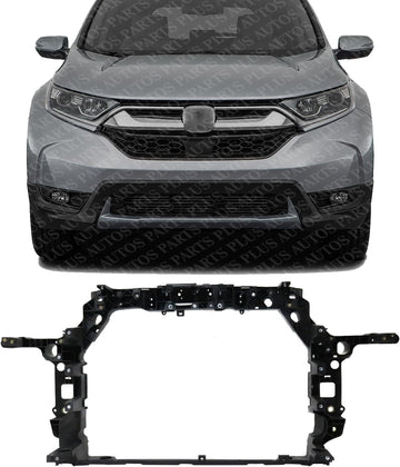 AUTOS PARTS PLUS Front Radiator Support Plastic With Steel Direct Replacement Compatible With 2017-2022 Honda CR-V HO1225192 71411TLAA52