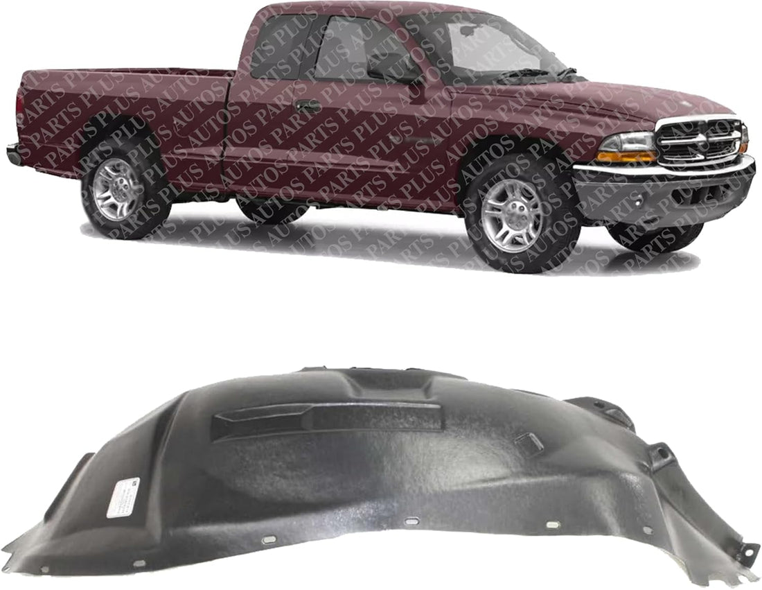 Front Fender Liner Right Passenger Side Direct Replacement Compatible With 1997-2004 Dodge Dakota CH1249111 55256848AF