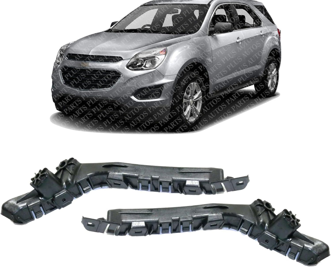 Set Of 2 Front Bumper Retainer Bracket Left Driver & Right Passenger Side Direct Replacement Compatible With 2010-2017 Chevrolet Equinox GM1033116 GM1032116 84059893 84059892