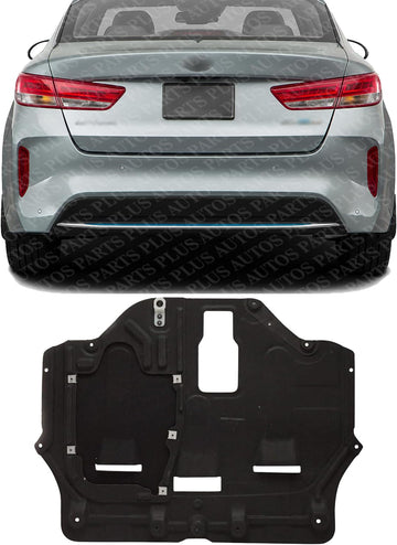 Rear Engine Splash Shield Under Cover Direct Replacement Compatible with 2016-2020 Kia Optima KI1228162 29130D4000