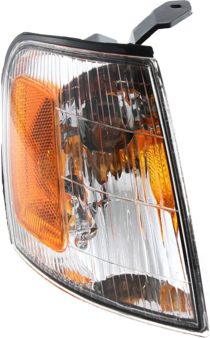 Set Of 2 Front Corner Light Assembly Plastic Left Driver & Right Passenger Side Direct Replacement Compatible With 1998-1999 Toyota Avalon TO2521153 TO2520153 81510AC030 81520AC030