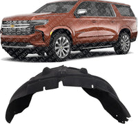 Front Fender Liner Left Driver Side Direct Replacement Compatible With 2021-2024 Chevrolet Suburban/Tahoe GM1248312 84856829