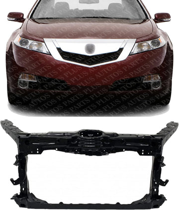 Front Radiator Support Assembly Steel Direct Replacement Compatible With 2009-2011 Acura TL AC1225125 60400TK4A00ZZ