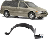 Front Fender Liner Right Passenger Side Direct Replacement Compatible With 1997-2005 Chevrolet Venture / 1997-2004 Oldsmobile Silhouette GM1249149 10434829