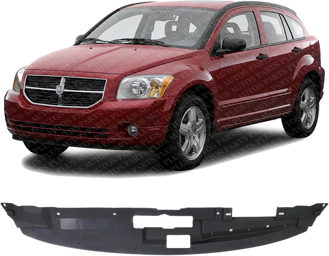 Front Radiator Support Cover Sight Shield Plastic Direct Replacement Compatible With 2007-2012 Dodge Caliber CH1091104 5116131AB