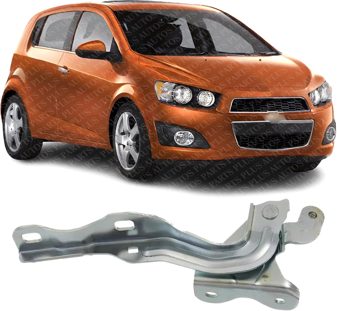 Front Hood Hinge Steel Right Passenger Side Direct Replacement Compatible With 2012-2020 Chevrolet Sonic GM1236141 95462342