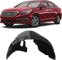 Front Fender Liner Left Driver Side Direct Replacement Compatible With 2015-2017 Hyundai Sonata HY1248154 86811C2000