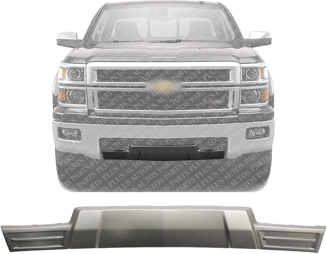 Front Bumper Skid Plate Direct Replacement Compatible With 2014-2015 Chevrolet Silverado 1500 GM1087250 22944883 23459714