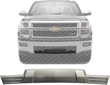 Front Bumper Skid Plate Direct Replacement Compatible With 2014-2015 Chevrolet Silverado 1500 GM1087250 22944883 23459714