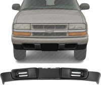 Front Lower Valance Air Deflector Textured Without Fog Light Holes Direct Replacement Compatible with 1998-2005 Chevrolet Blazer / 1998-2003 S10 GM1092162 88967924