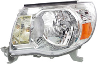 Front Head Light Assembly Left Driver Side Direct Replacement Compatible With 2005-2011 Toyota Tacoma TO2502157 8115004163