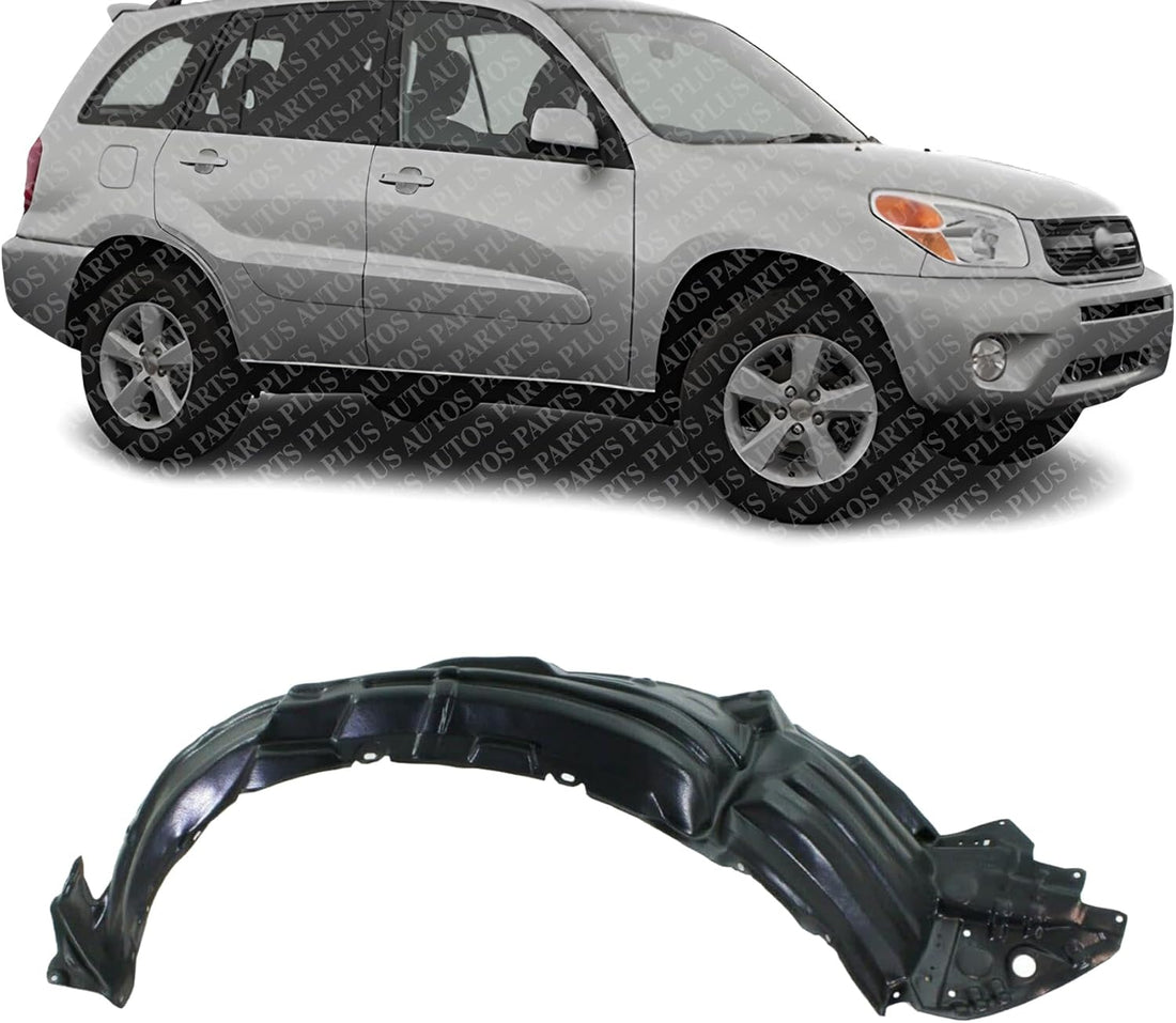 Front Fender Liner Right Passenger Side Direct Replacement Compatible With 2001-2005 Toyota RAV4 TO1249113 5387542051