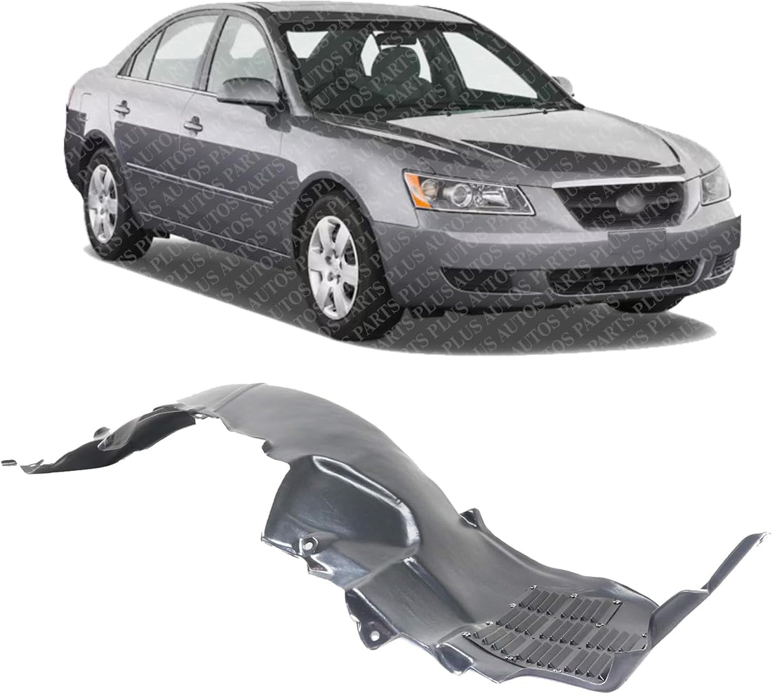 Front Fender Liner Right Passenger Side Direct Replacement Compatible With 2006-2008 Hyundai Sonata HY1251116 868120A000