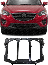 Front Radiator Support Plastic/Fiberglass With Steel Direct Replacement Compatible With 2016 Mazda CX-5 MA1225161 KA0M53110