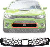 AUTOS PARTS PLUS Front Bumper Lower Grille Textured Direct Replacement Compatible With 2015-2023 Dodge Charger CH1036138 68214868AB