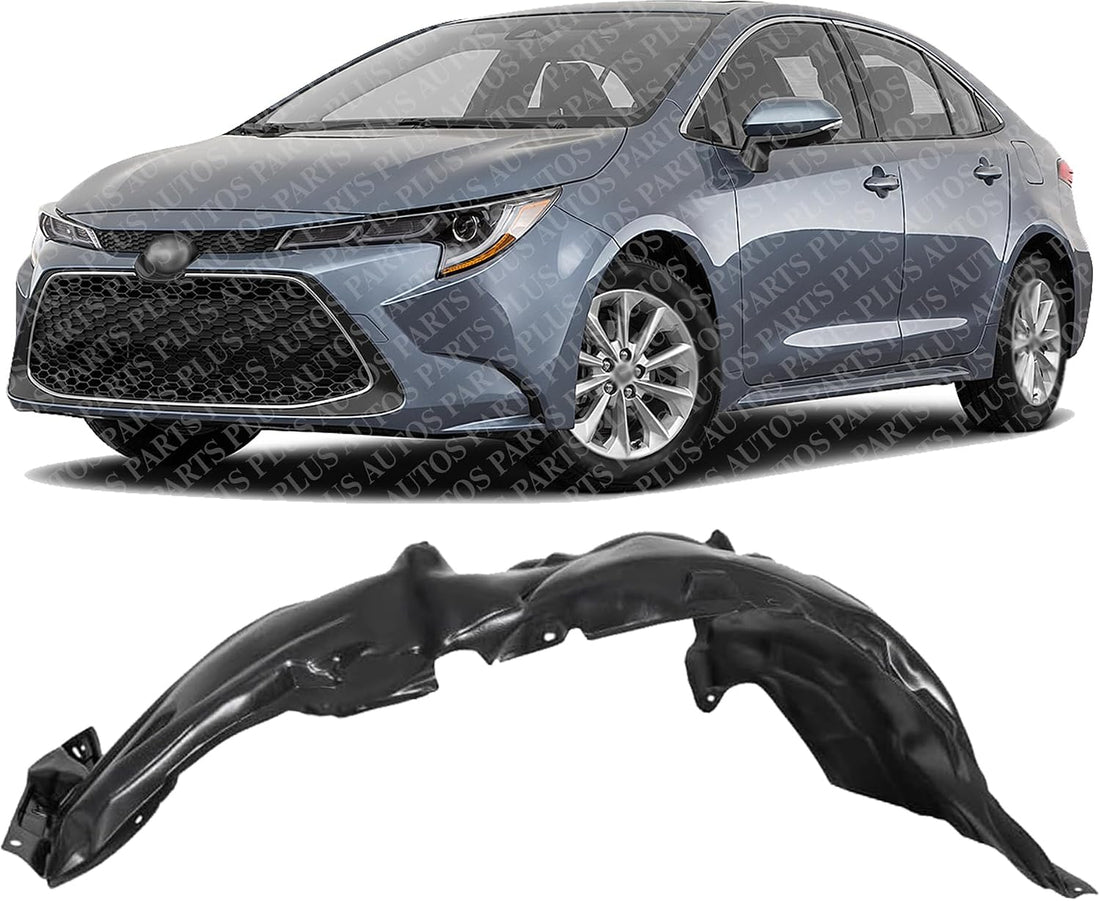 Front Fender Liner Left Driver Side Direct Replacement Compatible With 2019-2020 Toyota Avalon TO1248224 5387607040