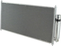 AUTOS PARTS PLUS Front AC Condenser Aluminum Direct Replacement Compatible With 2007-2012 Nissan Sentra NI3030162 92100ZE80A