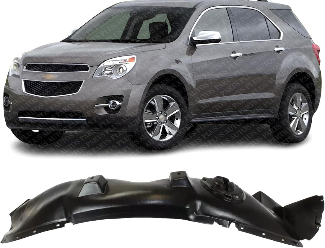 Front Fender Liner Left Driver Side Direct Replacement Compatible With 2010-2013 Chevrolet Equinox 22888600-PFM