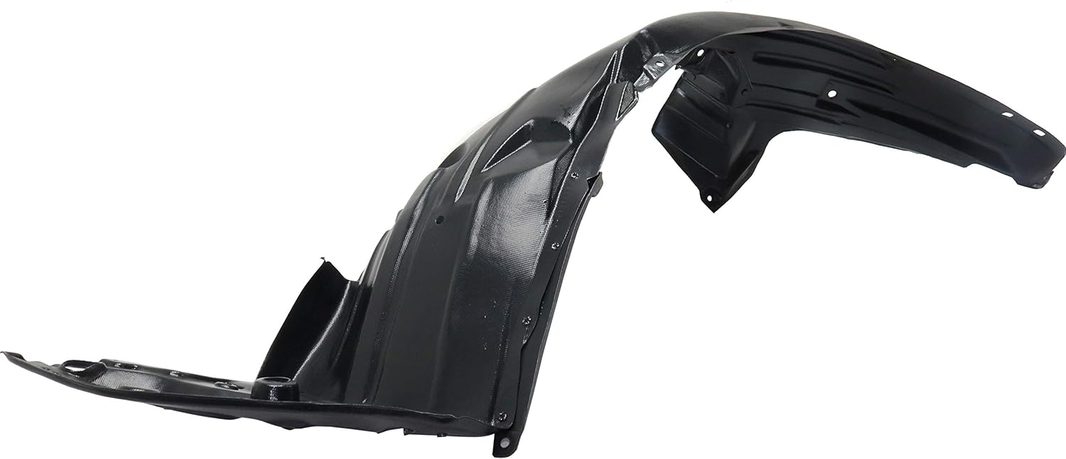 Front Fender Liner Left Driver Side Direct Replacement Compatible With 2013-2014 Honda Fit HO1248178 74150TX9A00