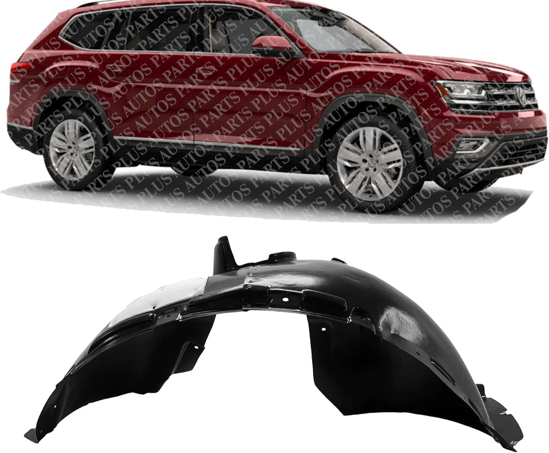 Front Fender Liner Right Passenger Side Direct Replacement Compatible With 2018-2023 Volkswagen Atlas VW1249144 3CN805912C