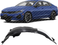 Front Fender Liner Left Driver Side Direct Replacement Compatible With 2021-2024 Kia K5 KI1248167 86811L3300