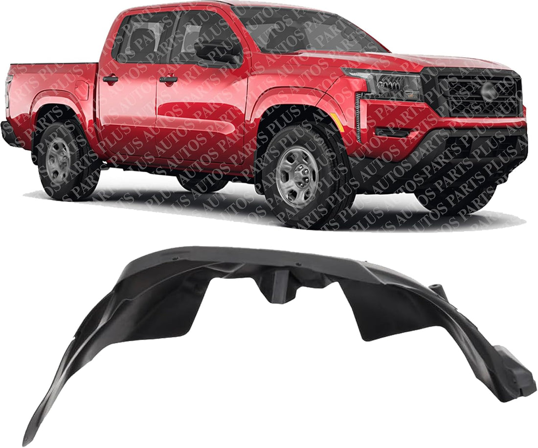 Front Fender Liner Right Passenger Side Direct Replacement Compatible With 2022-2023 Nissan Frontier NI1249185 638409BU1A