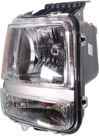 Set Of 2 Front Headlight Assembly Halogen Right Passenger & Left Driver Side Direct Replacement Compatible With 2007-2011 Dodge Nitro 55157225AD-PFM 55157224AD-PFM