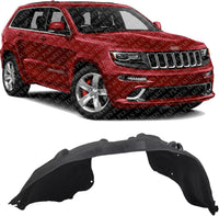 AUTOS PARTS PLUS Front Fender Liner Right Passenger Side Direct Replacement Compatible With 2014-2022 Jeep Grand Cherokee CH1249187 68188246AG