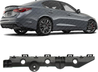 Rear Bumper Lower Bracket Right Passenger Side Direct Replacement Compatible With 2014-2023 Infiniti Q50 IN1143101 852204GA0A