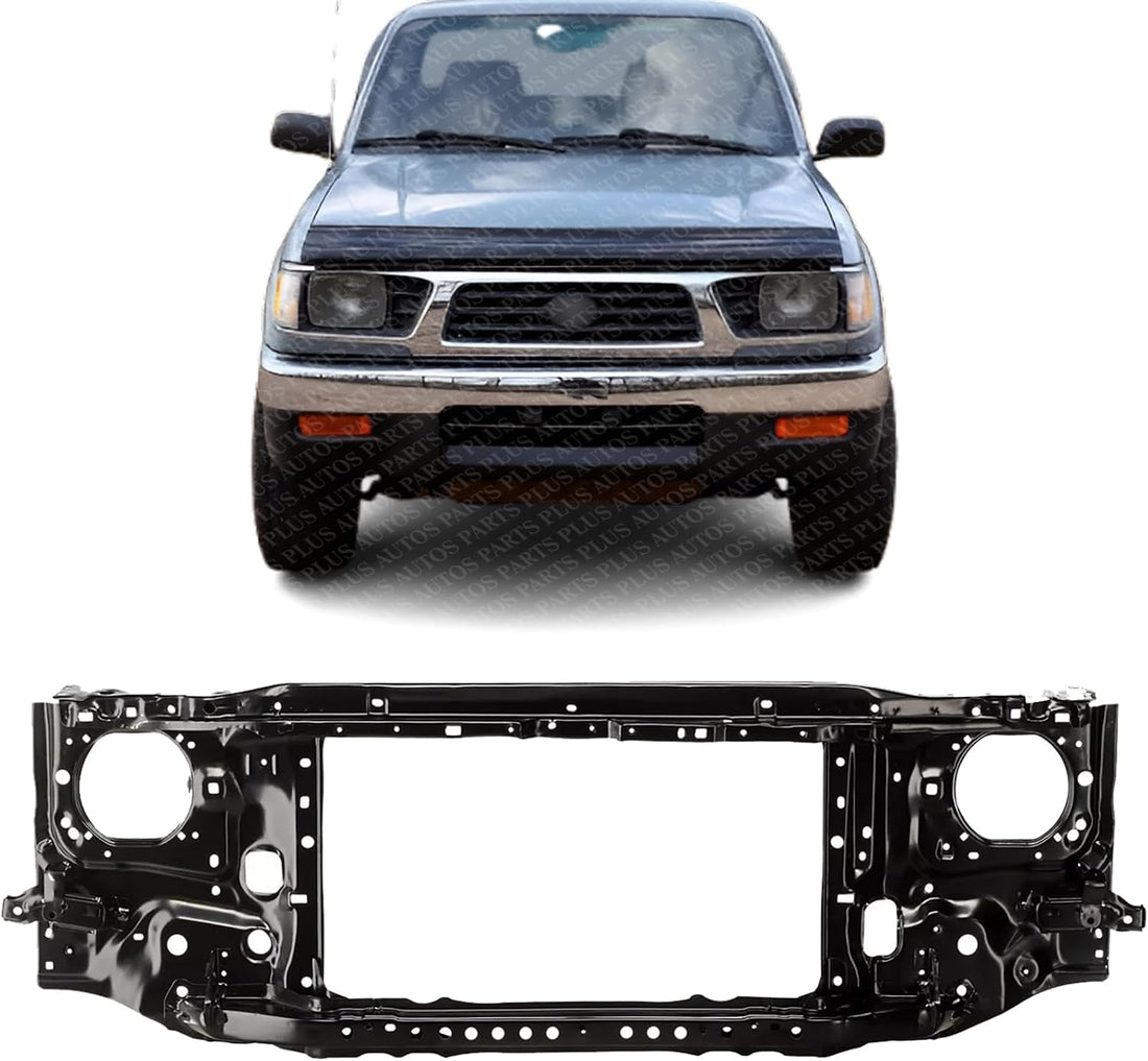 Front Radiator Support Assembly Steel Direct Replacement Compatible With 1995-1997 Toyota Tacoma TO1225157 5320104050