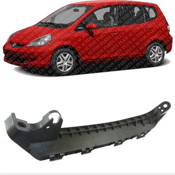Front Head Light Side Support Bracket Plastic Left Driver Side Direct Replacement Compatible With 2007-2008 Honda Fit HO1042107 71146SLNA00
