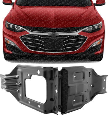 Front Bumper Support Sensor Bracket Steel Direct Replacement Compatible with 2016-2023 Chevrolet Malibu GM1041134 23328042