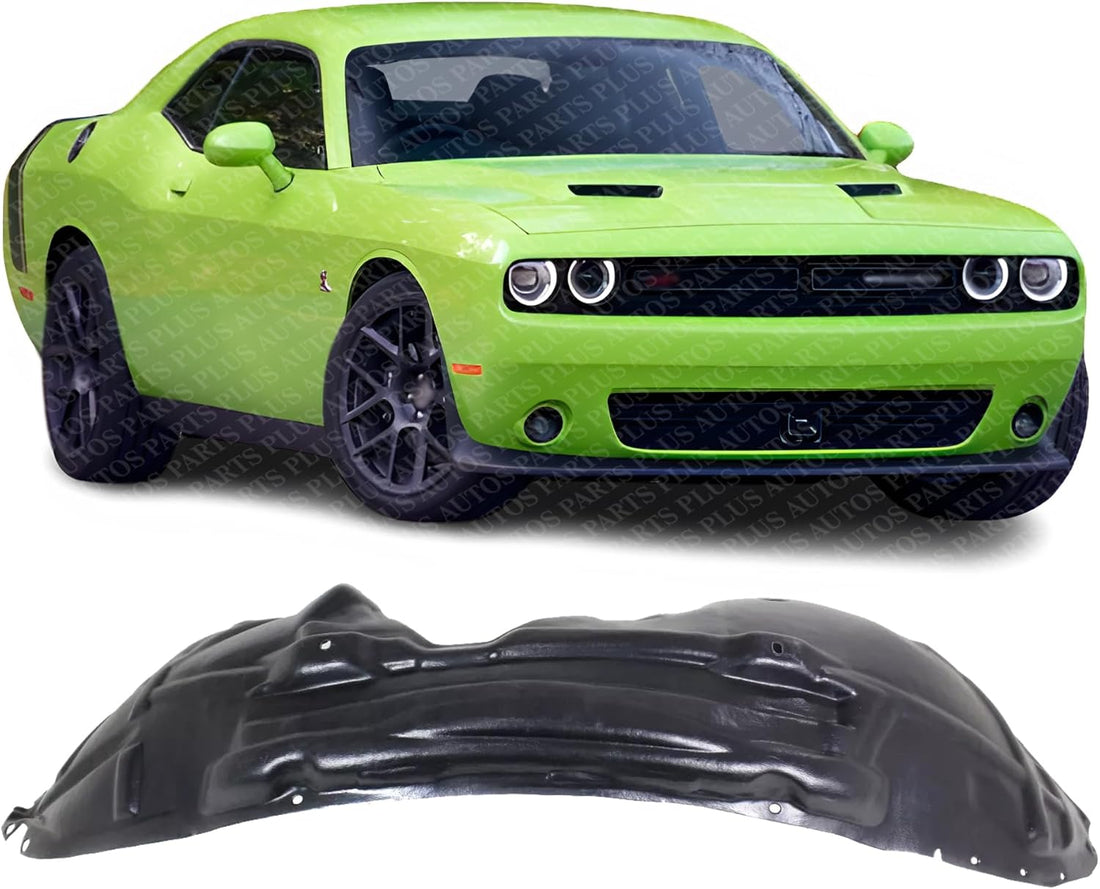 Front Fender Liner Right Passenger Side Direct Replacement Compatible With 2015-2023 Dodge Challenger CH1249173 68259092AF