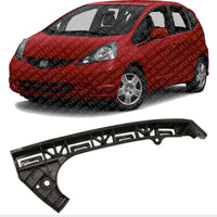 Front Bumper Support Bracket Left Driver Side Direct Replacement Compatible with 2009-2014 Honda Fit HO1042102 71190TK6A00