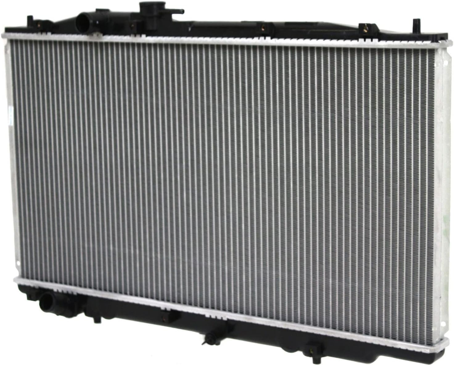 Front Radiator Aluminum Core Direct Replacement Compatible With 2003-2007 Honda Accord HO3010191 19010RCAA53