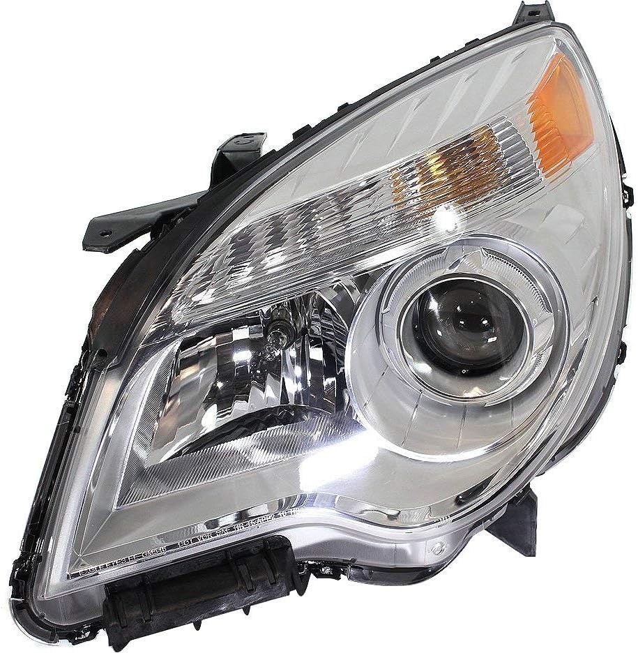 Set OF 2 Front Head Light Assembly Left Driver & Right Passenger Side Direct Replacement Compatible With 2010-2015 Chevrolet Equinox GM2502338 GM2502352 GM2503352 23308256 23383340